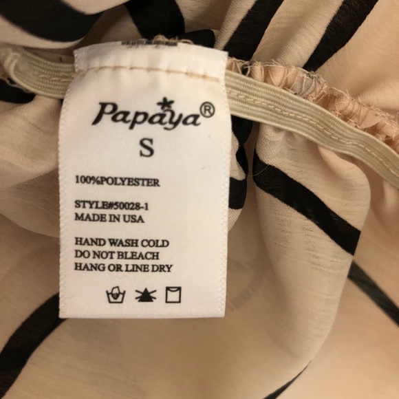 Papaya brands size small top - Picture 3 of 3